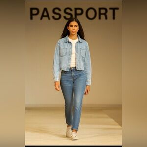 Passport Light Blue Jean Jacket